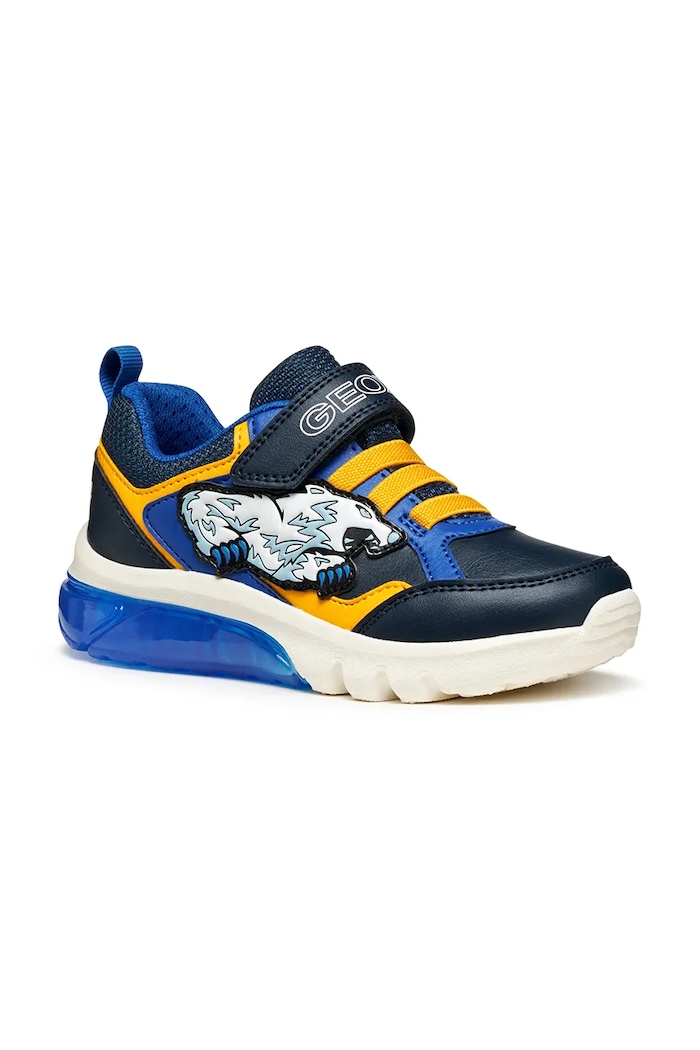 Geox sneakers pentru copii CIBERDRON textil bleumarin J56LBB.054CE.32.35