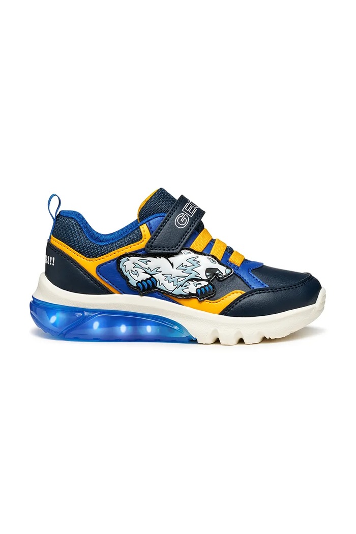 Băieți Geox sneakers pentru copii CIBERDRON J56LBB.054CE.32.35 bleumarin