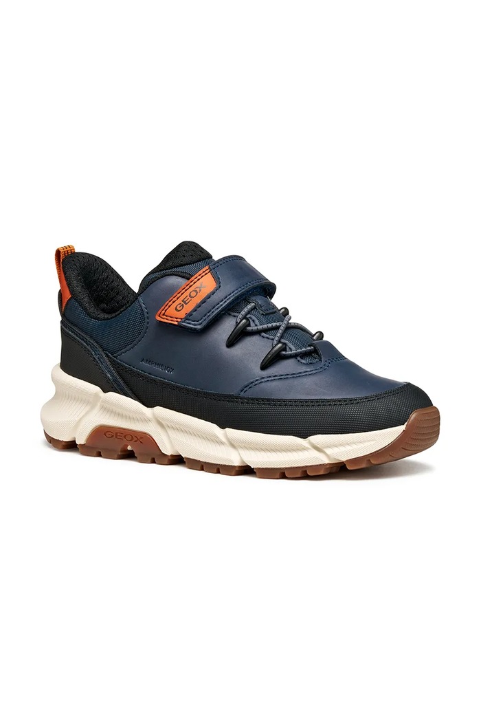 Geox scarpe da ginnastica per bambini FLEXYPER tessile blu navy J56LCA.0MEFU.36.39