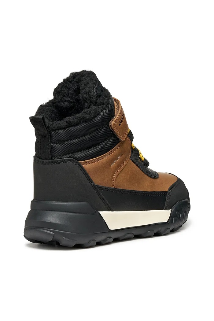 Chlapec Geox Zimné topánky Geox TREKKYUP J46MBE.0MEMS.24.27 hnedá