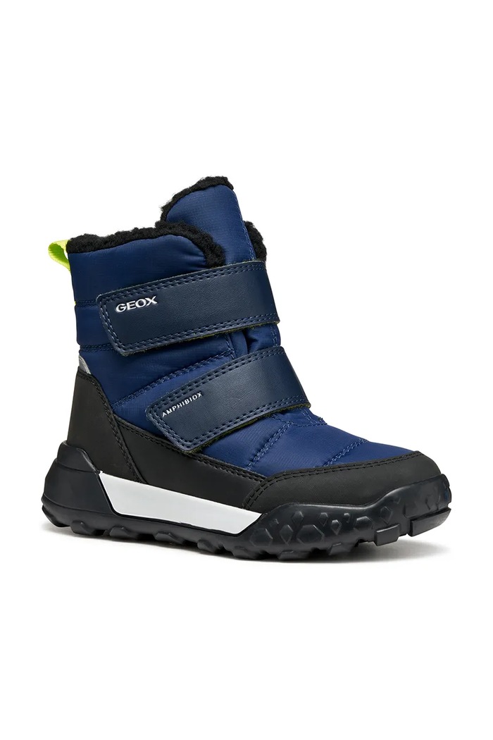 Zimní boty Geox TREKKYUP textilní námořnická modř J46MBF.0FU54.36.39