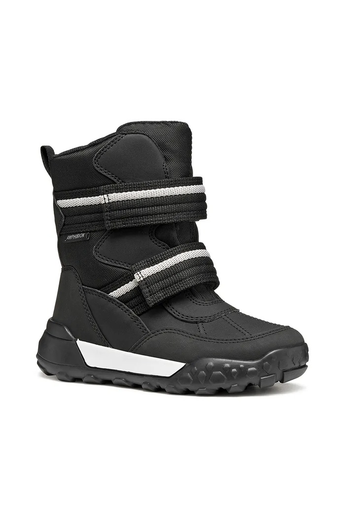 Geox obuwie zimowe TREKKYUP lekko ocieplane czarny J56MBB.050FU.28.35