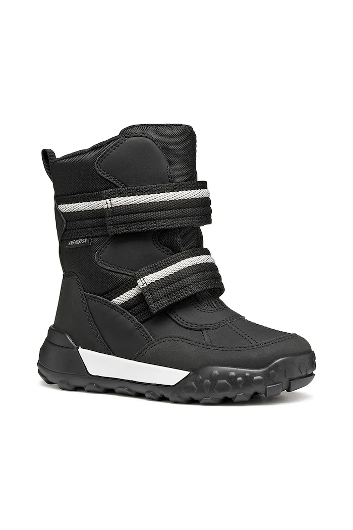Geox obuwie zimowe TREKKYUP lekko ocieplane czarny J56MBB.050FU.28.35