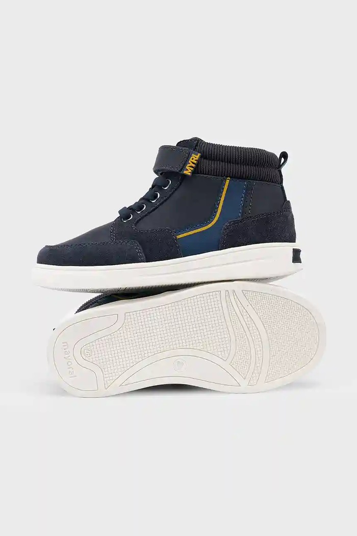 Băieți Mayoral sneakers pentru copii 44607.73A.Mini.9BYA bleumarin