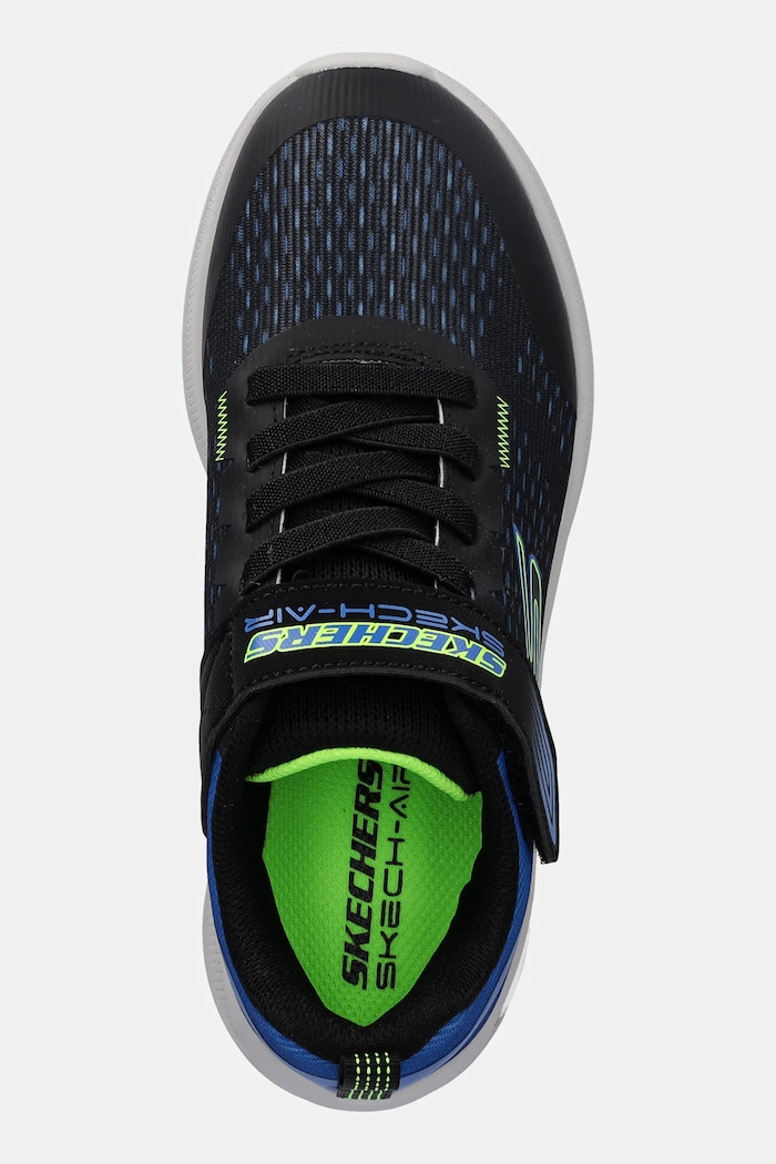 Παιδικά παπούτσια Skechers MICROSPEC MAX ADVANCE-SQUAD-P σκούρο μπλε 404105L