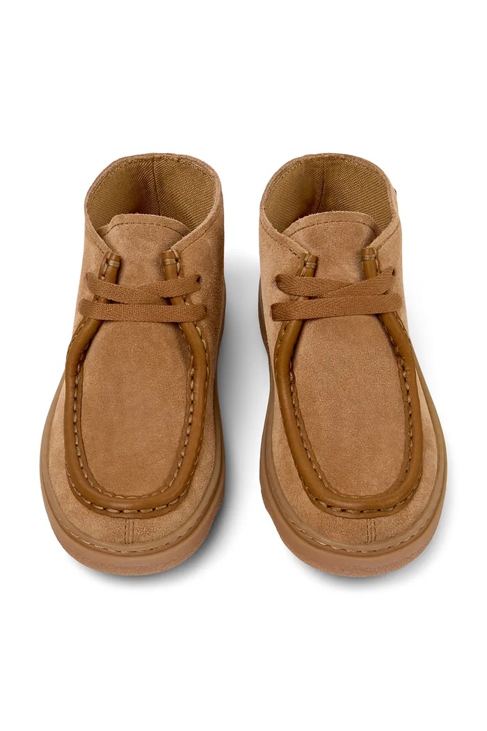 Camper încălțăminte din piele pentru copii Kiddo Kids maro K900398.28.34