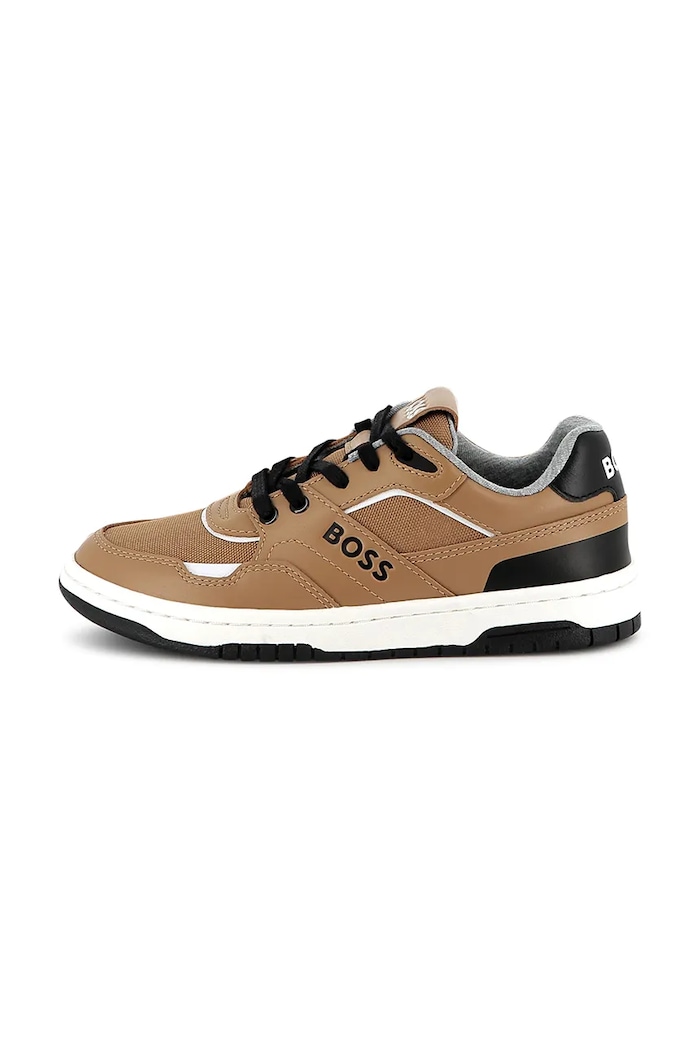 Detské tenisky BOSS J52563.30.35 hnedá AW25