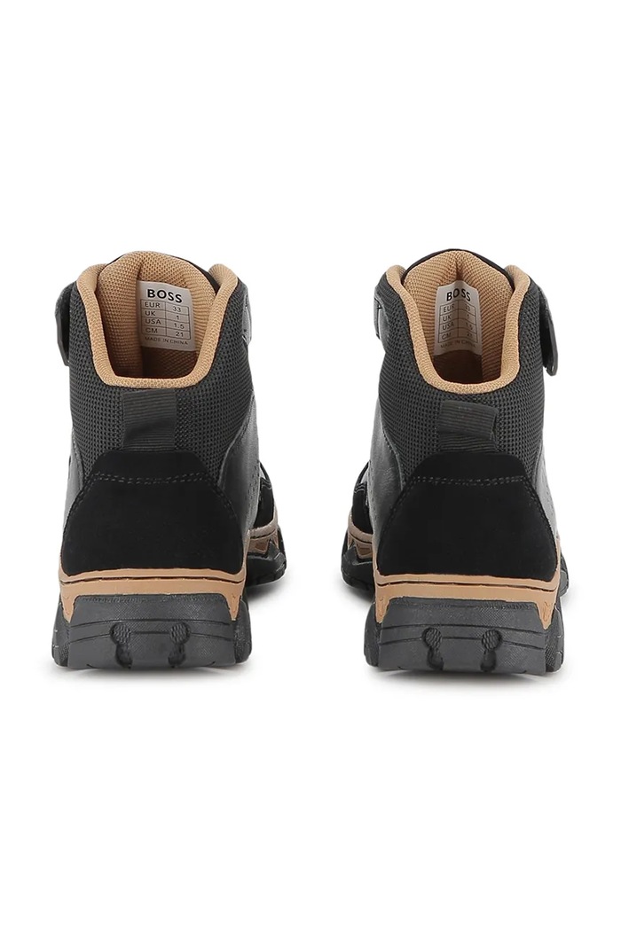 BIMBO BOSS scarpe invernali bambini J52568.36.40 nero