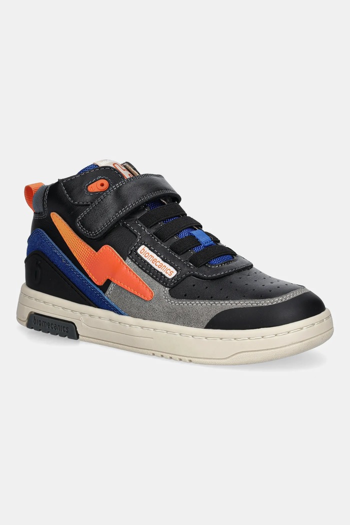 Biomecanics sneakers pentru copii piele întoarsă negru 251236