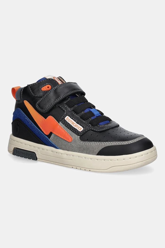 Biomecanics sneakers pentru copii piele întoarsă negru 251236