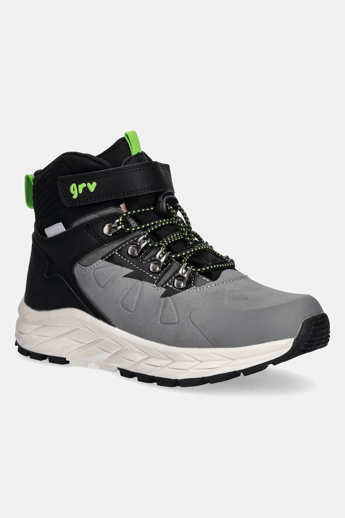 Garvalin pantofi copii imitatie de piele gri 251528.28.34