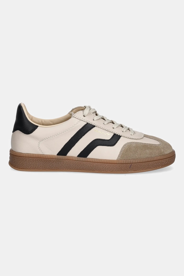 Gant sneakersy skórzane Cuzima 31531040 beżowy AW25