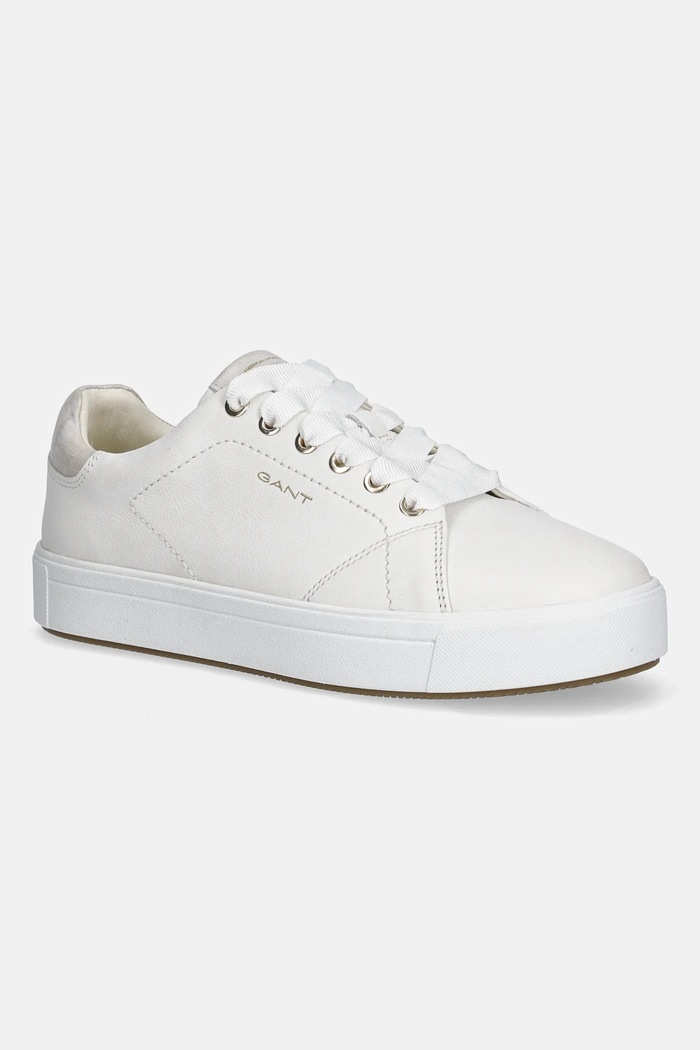 Gant sneakers din piele Avino plată alb 31531982
