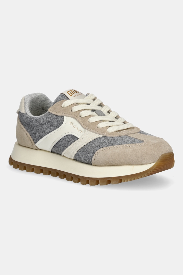 Gant sneakersy Caffay skóra zamszowa beżowy 31538985