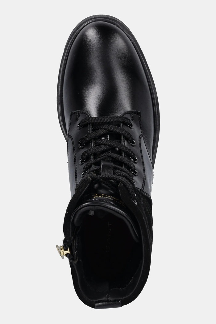 Gant workery skórzane Aligrey czarny 31541156