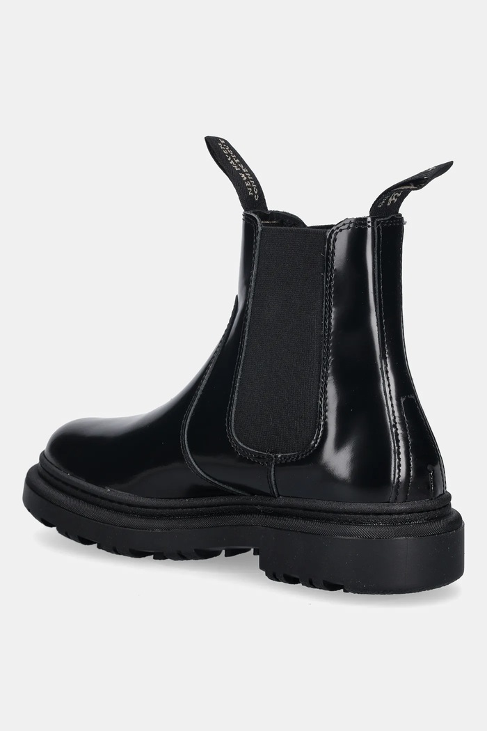 Obuwie Gant sztyblety skórzane Timbly 31551066 czarny