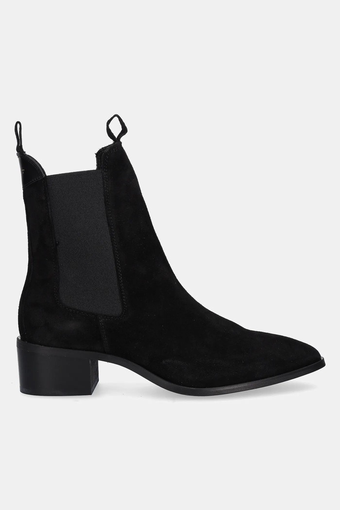 Gant magasszárú cipő velúrból St Broomly 31553093 fekete AW25