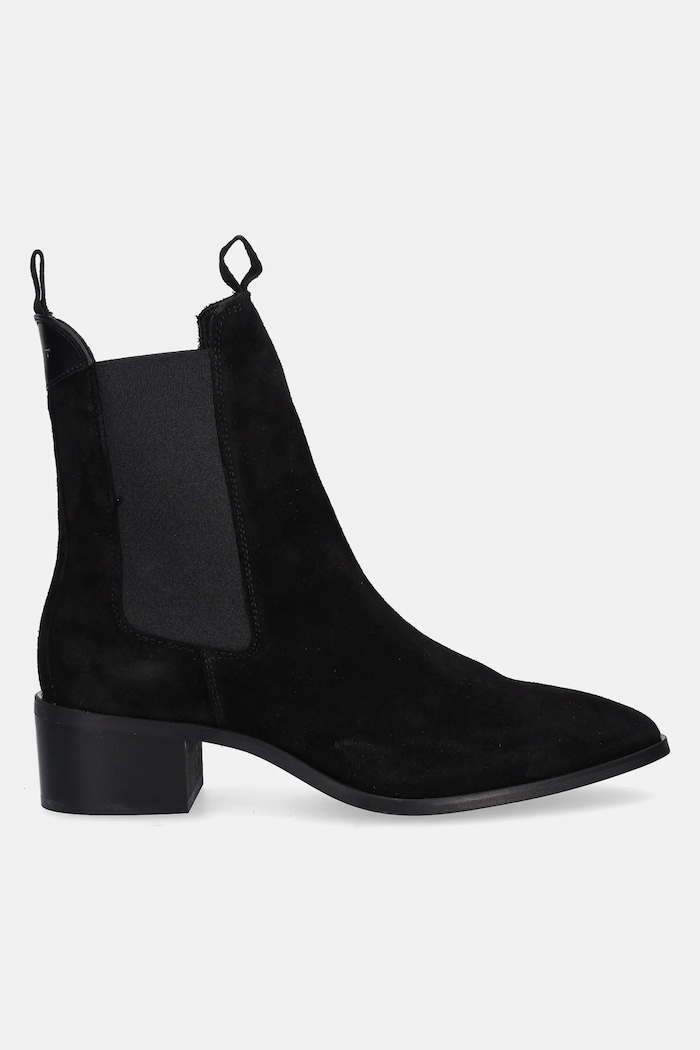 Gant magasszárú cipő velúrból St Broomly 31553093 fekete AW25