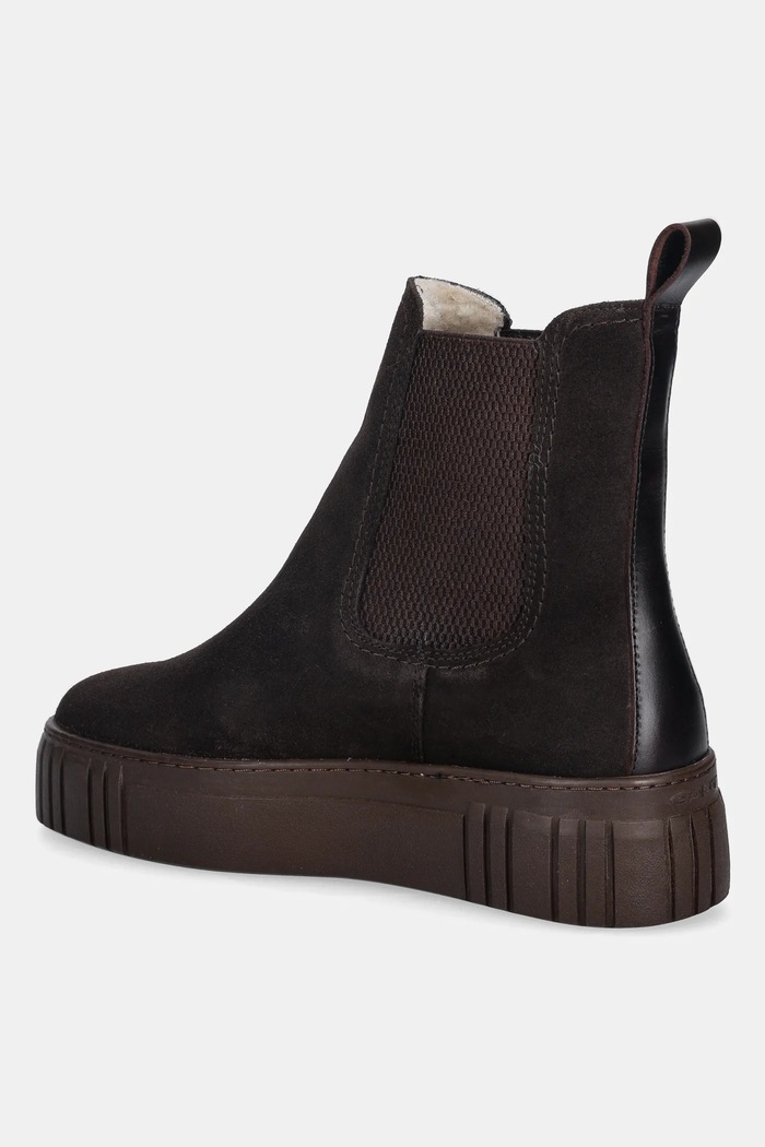 Obutev Chelsea iz semiša Gant Snowmont 31553098 rjava