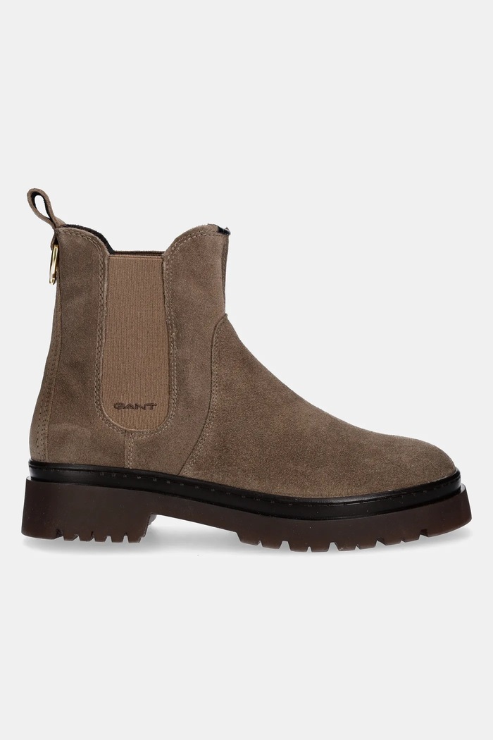 Gant sztyblety zamszowe Aligrey 31553157 beżowy AW25