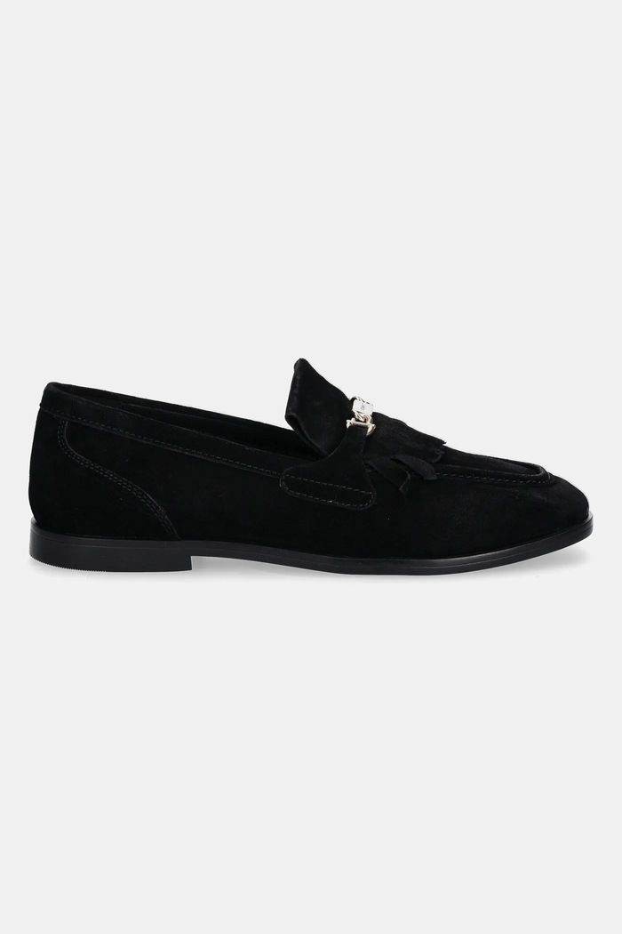 Gant mokasyny zamszowe Gimble 31573124 czarny AW25
