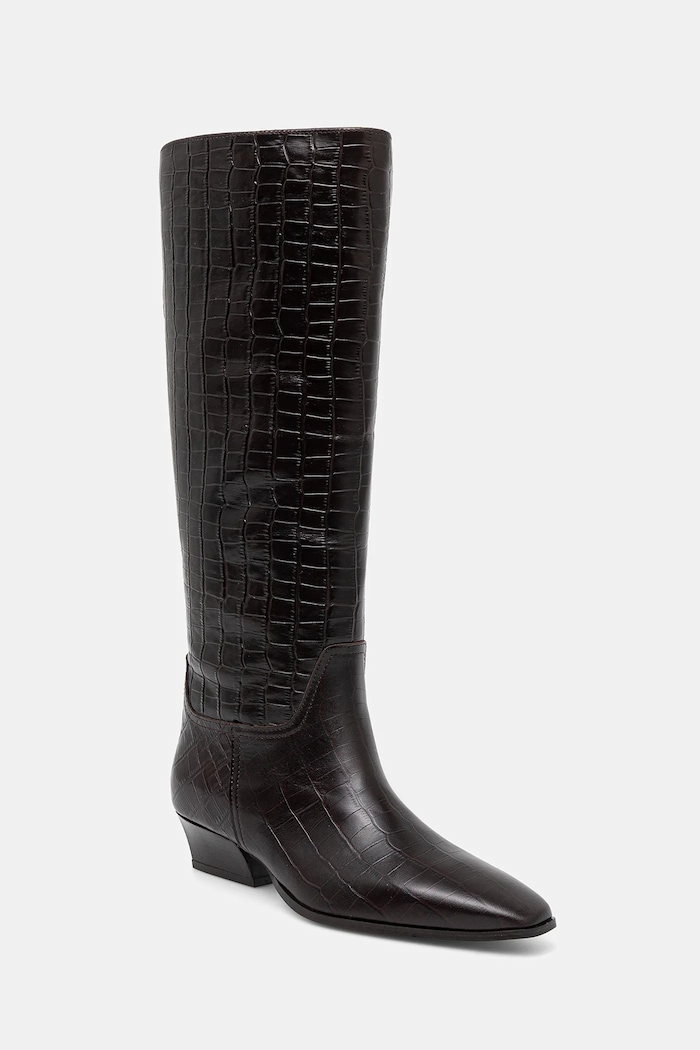 Gant ghete de piele Bassotte pana la 5 cm maro 31581075