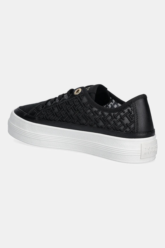 Obuća Tenisice Tommy Hilfiger VULC EMBROIDERED SNEAKER FW0FW08685 crna