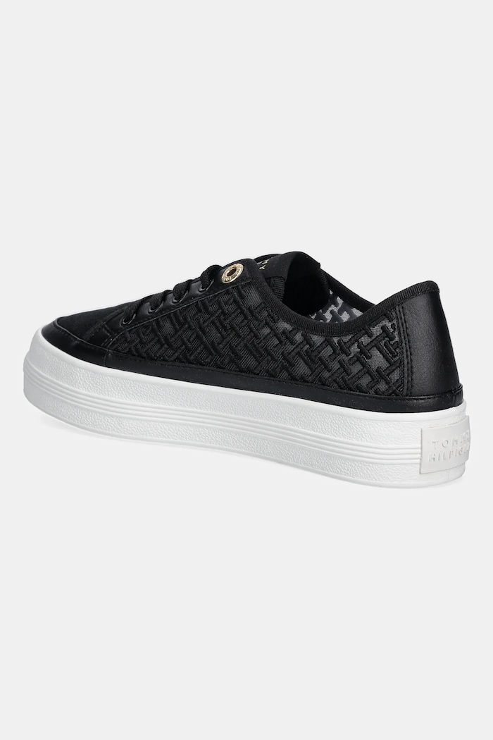 Obuća Tenisice Tommy Hilfiger VULC EMBROIDERED SNEAKER FW0FW08685 crna