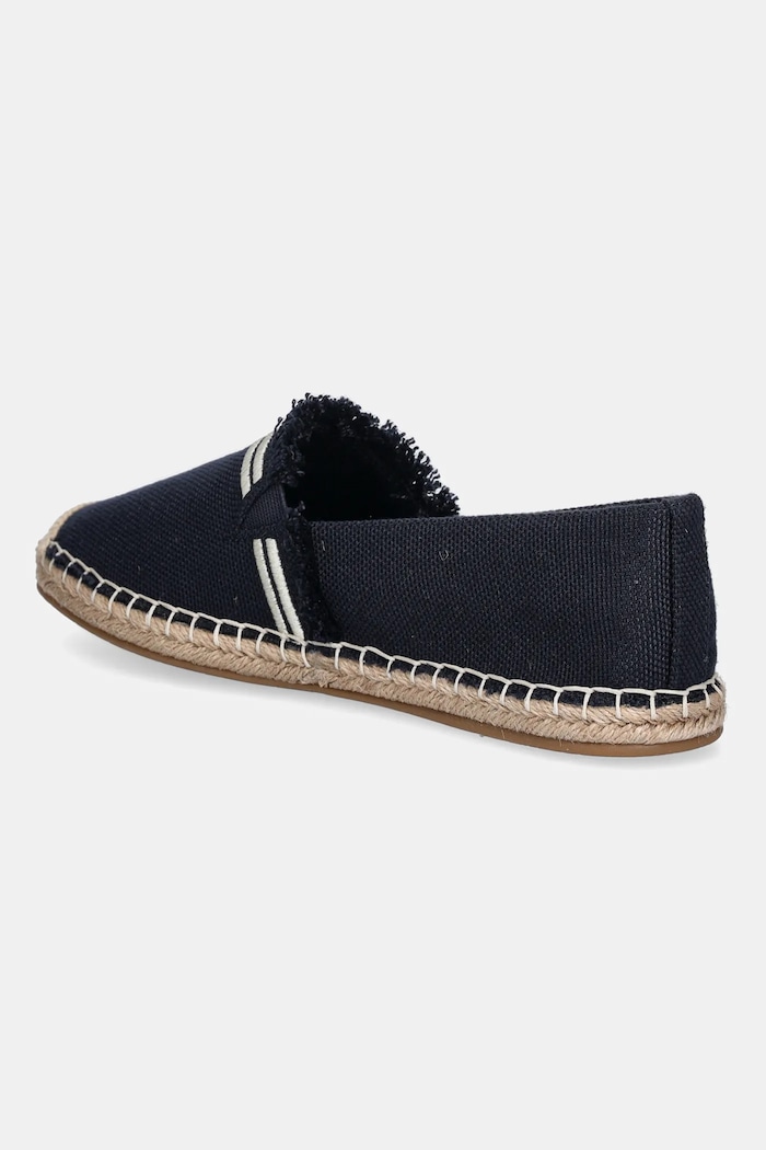 Obuća Espadrile Tommy Hilfiger FRINGE CANVAS CLOSED ESPADRILLE FW0FW08881 mornarsko plava