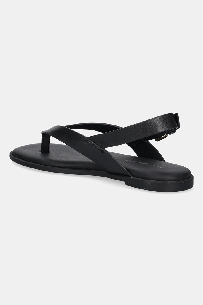 Obuća Kožne sandale Tommy Hilfiger COLOR BLOCK THONG FLAT SANDAL FW0FW08883 crna