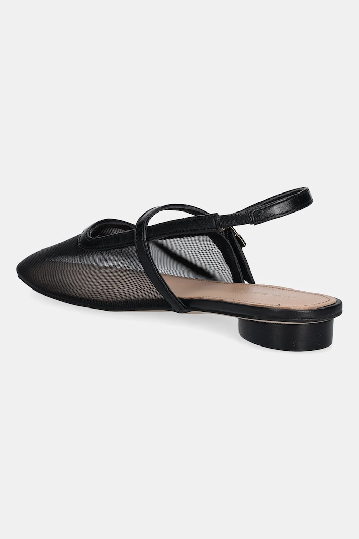 Obuv Baleríny Tommy Hilfiger MESH ROUND HEEL BALLERINA FW0FW08962 čierna