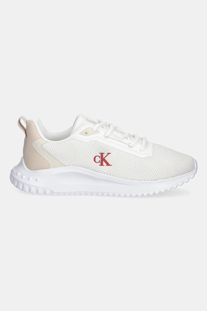 Маратонки Calvin Klein Jeans EVA RUNNER L-UP MIX MESH LOGO CK YW0YW01851 бял AW25