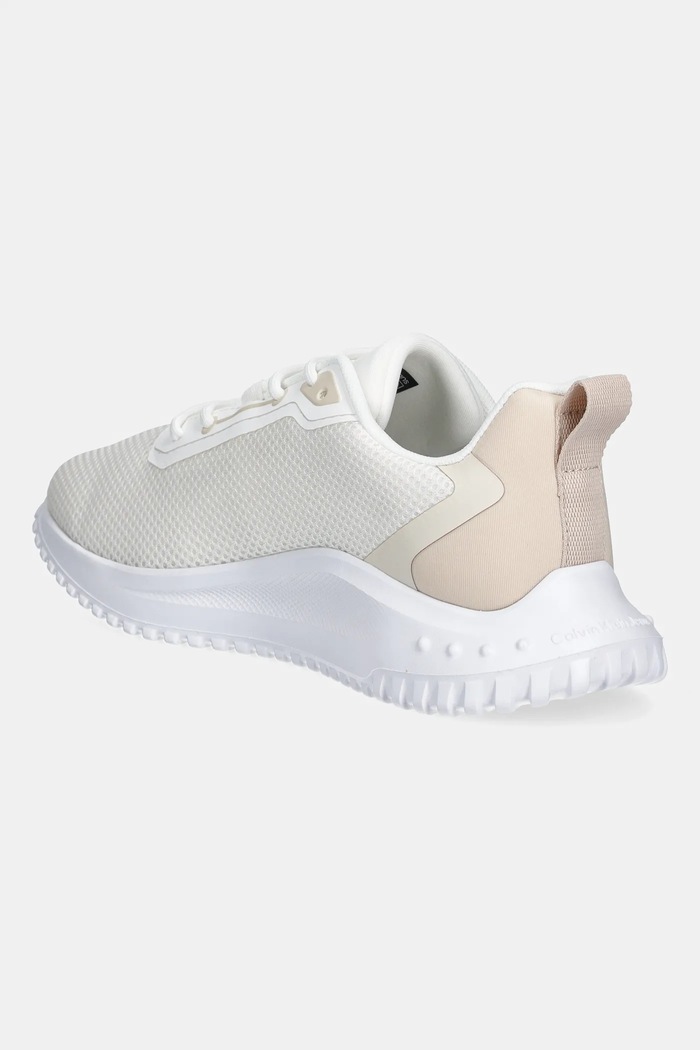Обувки Маратонки Calvin Klein Jeans EVA RUNNER L-UP MIX MESH LOGO CK YW0YW01851 бял
