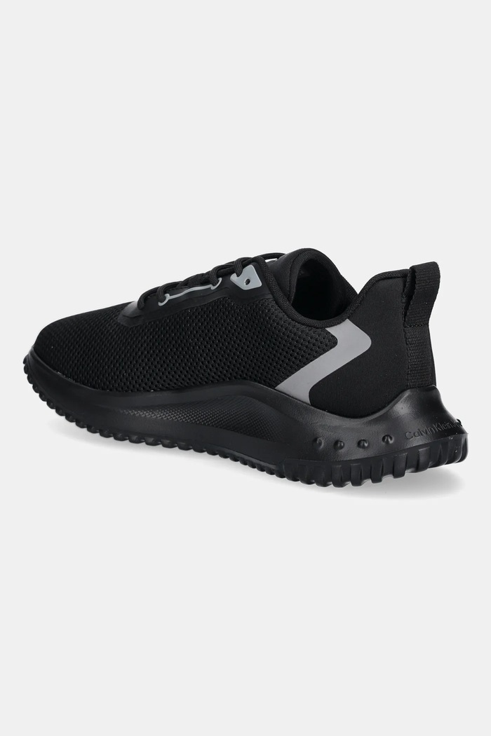 Boty Tenisky Calvin Klein Jeans EVA RUNNER L-UP MIX MESH LOGO CK YW0YW01851 černá
