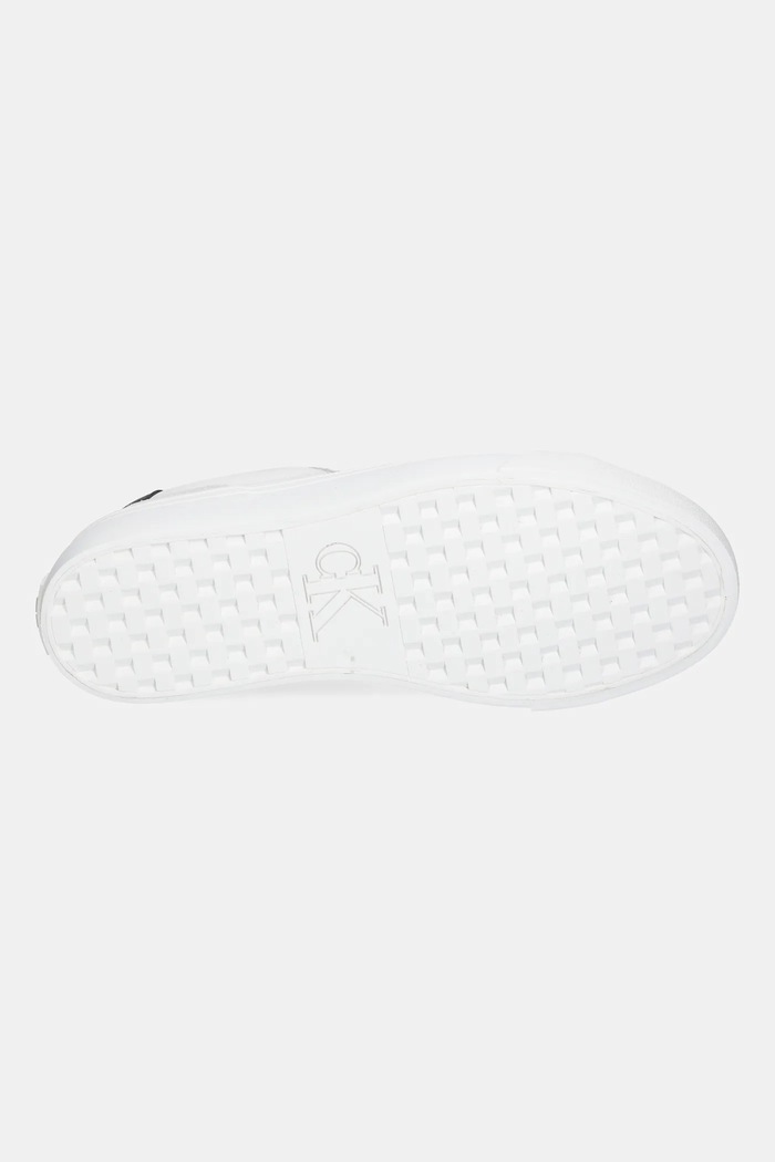 Маратонки Calvin Klein Jeans VULC FLATFORM MG NYLON MIX YW0YW01896 бял