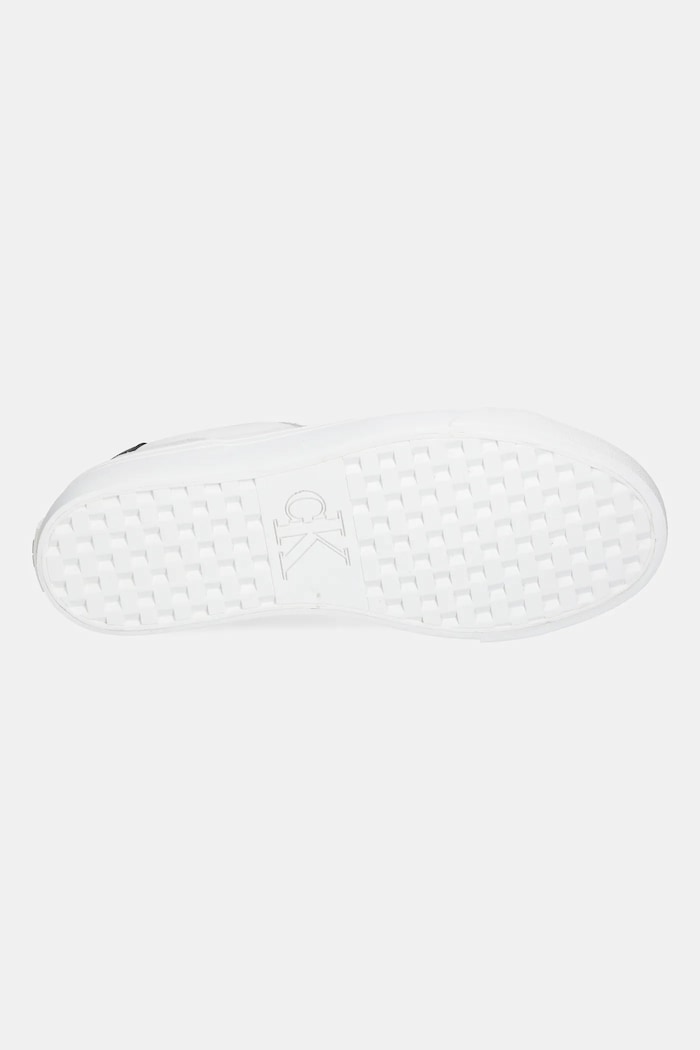 Маратонки Calvin Klein Jeans VULC FLATFORM MG NYLON MIX YW0YW01896 бял