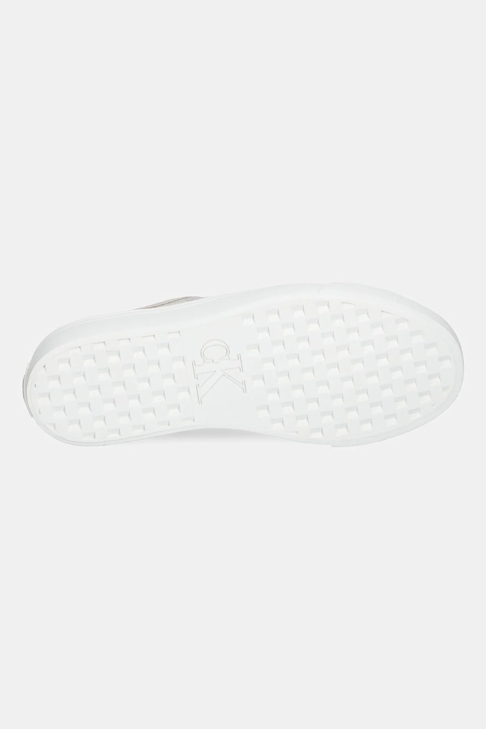 Superge Calvin Klein Jeans VULC FLATF JACQUARD AOP YW0YW01965 bež