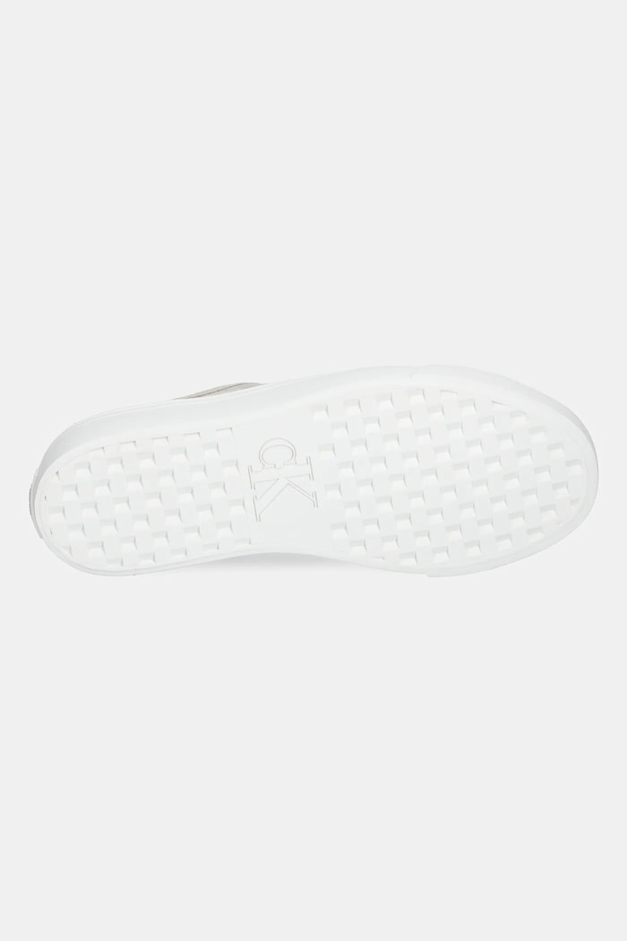 Superge Calvin Klein Jeans VULC FLATF JACQUARD AOP YW0YW01965 bež