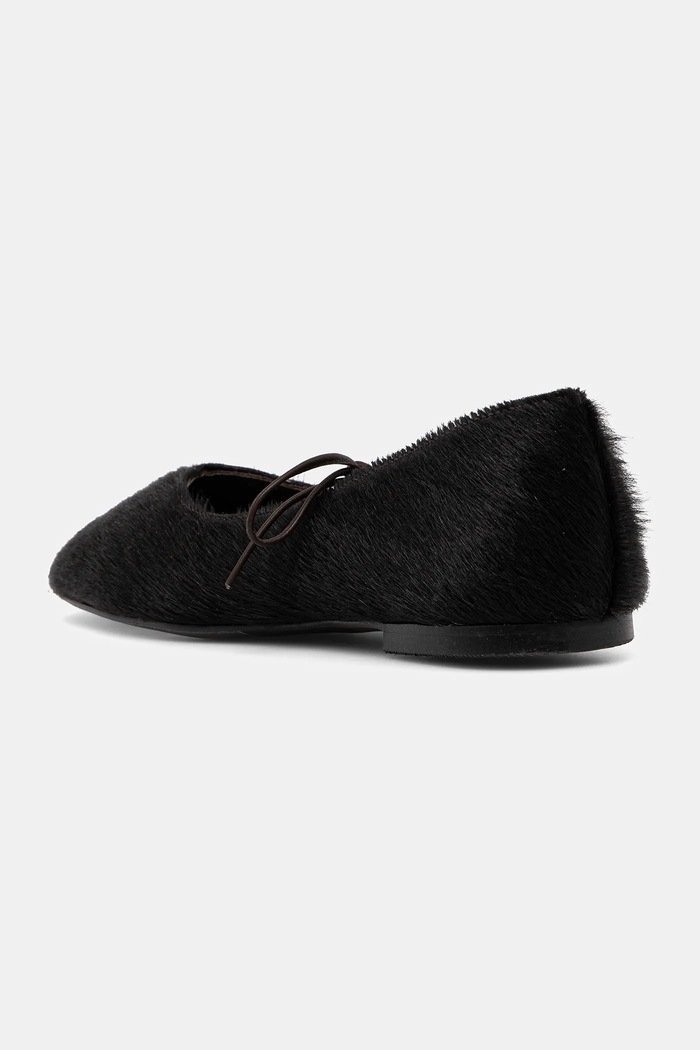 Cipők Alohas bőr balerina cipő Sway S100895.02 barna