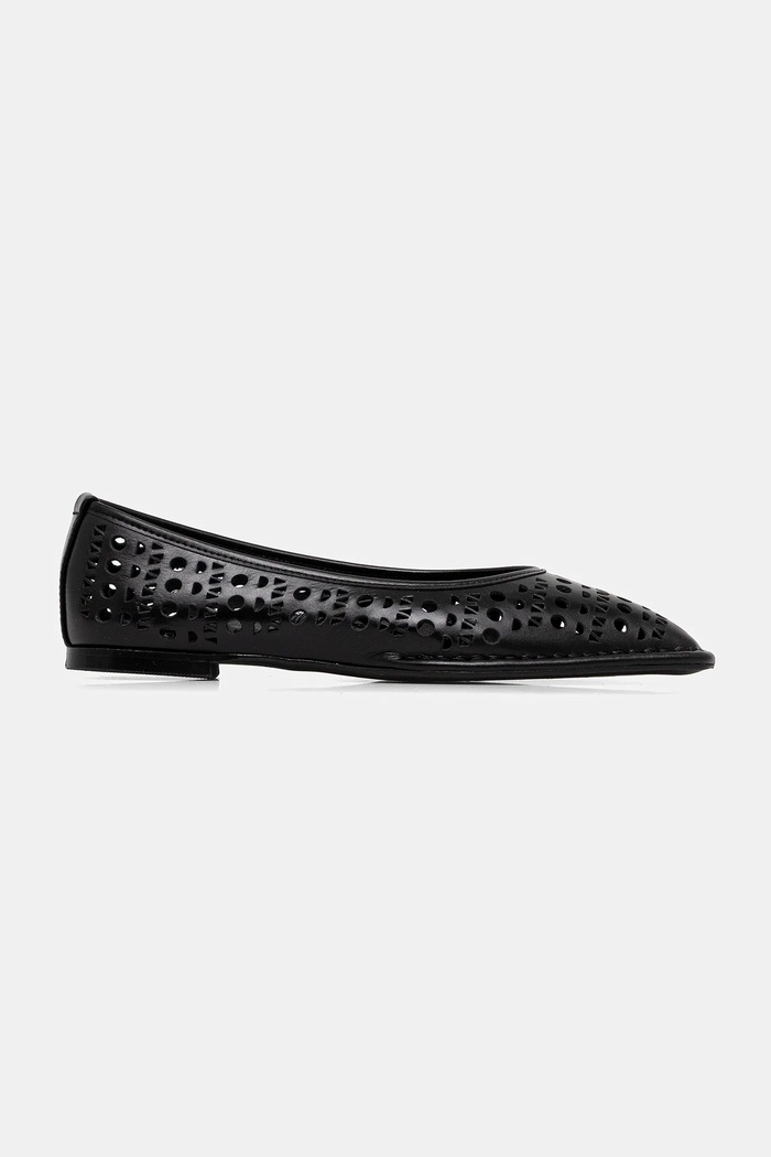 Kožené baleríny Alohas Sway S100921.01 černá AW25