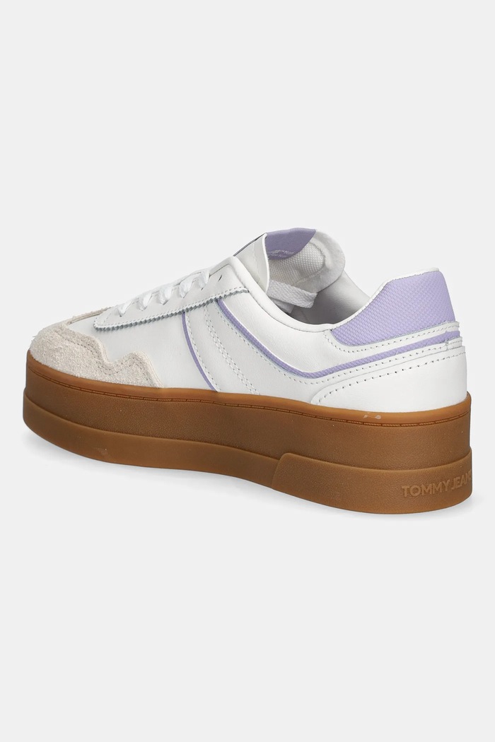 Obuv Tenisky Tommy Jeans THE GREENWICH FLATFORM EN0EN02807 biela