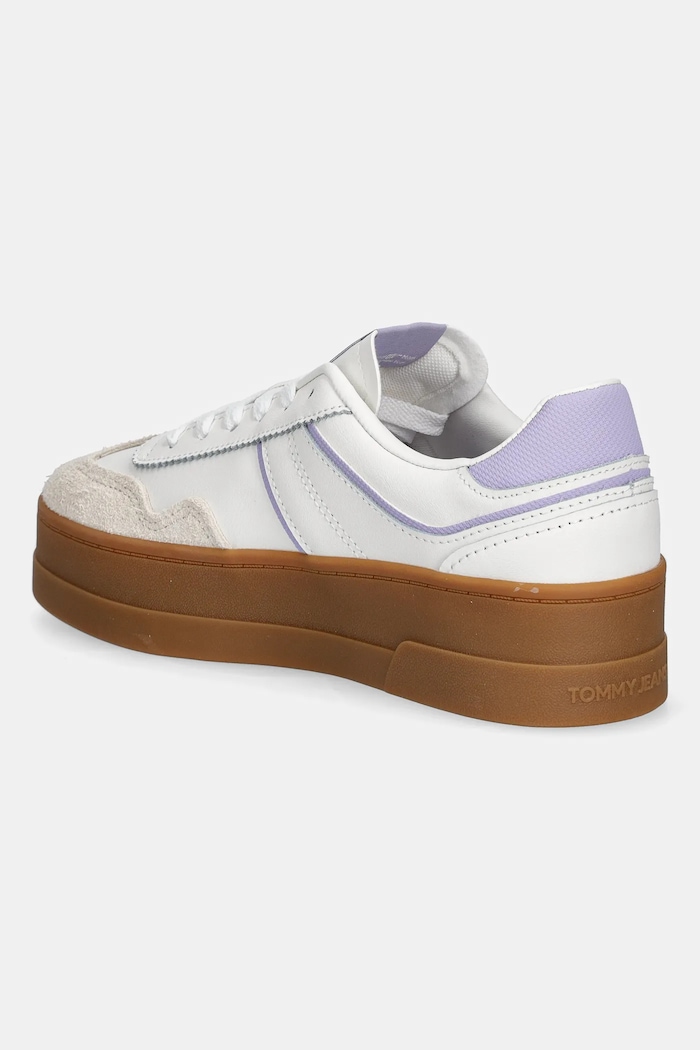 Obuv Tenisky Tommy Jeans THE GREENWICH FLATFORM EN0EN02807 biela