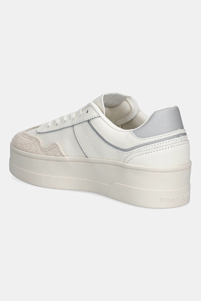 Obuwie Tommy Jeans sneakersy THE GREENWICH FLATFORM EN0EN02807 beżowy
