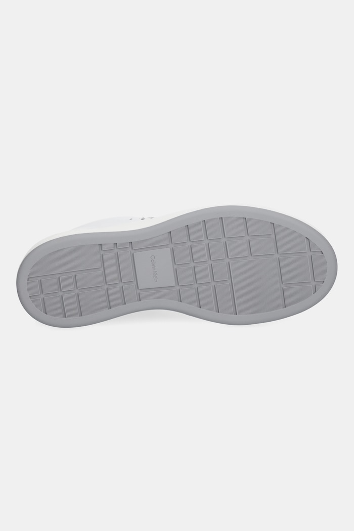 Tenisky Calvin Klein BASKET LACE UP LTH ML YW0YW01945 biela