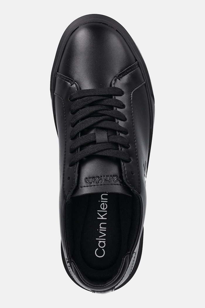 Calvin Klein sneakersy BASKET LACE UP LTH ML czarny YW0YW01945