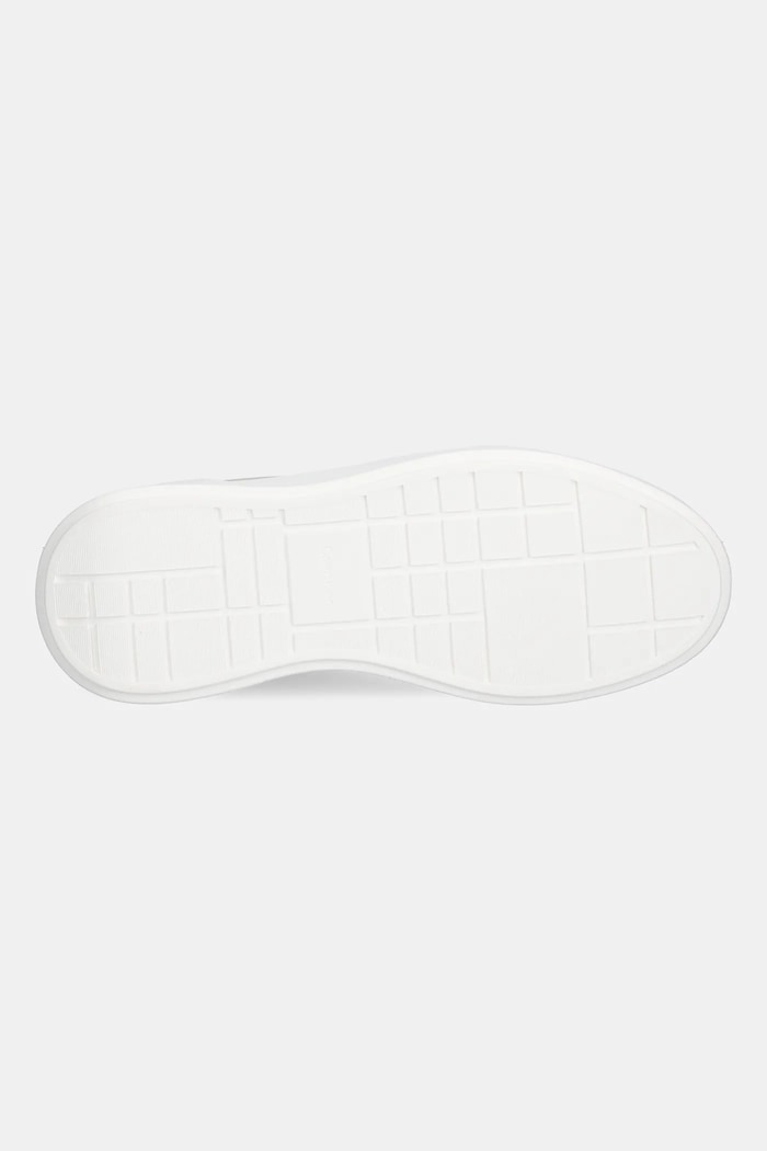 Δερμάτινα sneakers Calvin Klein CHUNKY CUPSOLE LACEUP LTH YW0YW01947 μπεζ