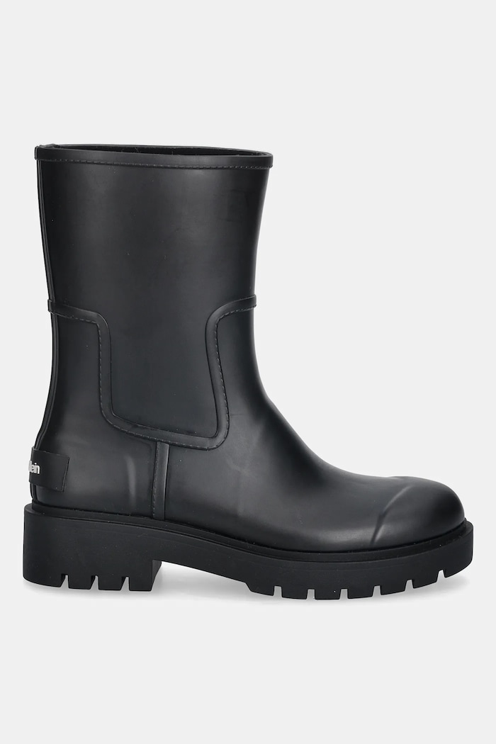 Calvin Klein cizme MID RAINBOOT RUBBER YW0YW02004 negru AW25