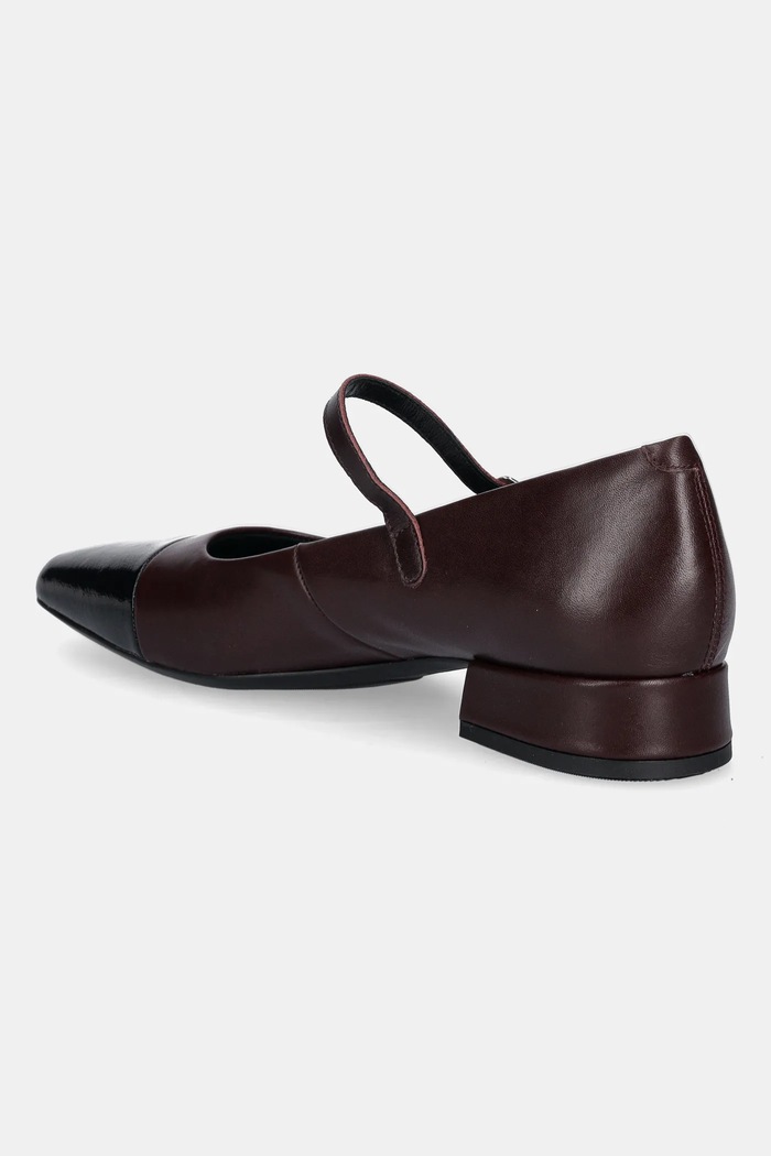 Obuwie Vagabond Shoemakers czółenka skórzane DEBBI 5918.002.85 bordowy