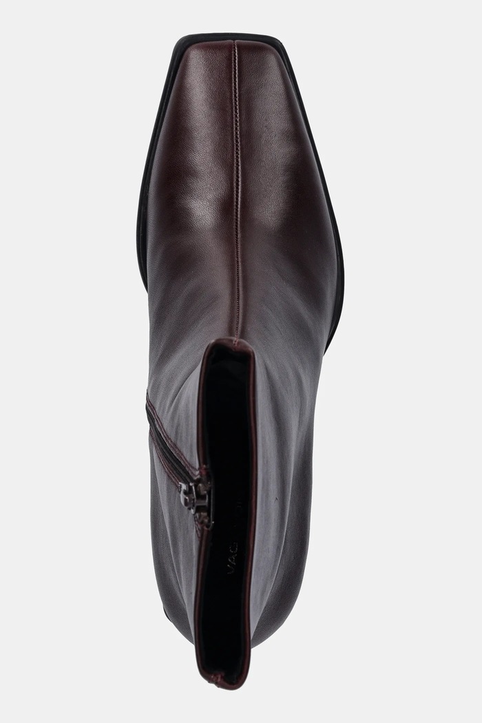 Vagabond Shoemakers botki skórzane HEDDA bordowy 5002.001.44