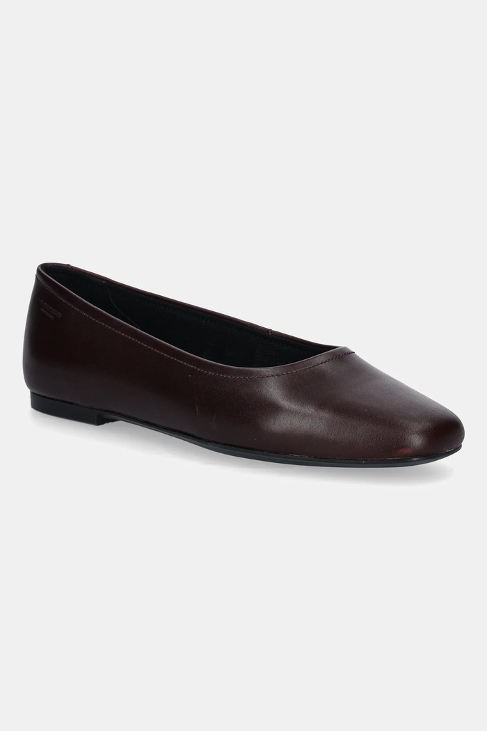 Vagabond Shoemakers baleriny skórzane JOLIN bordowy 5508.001.38